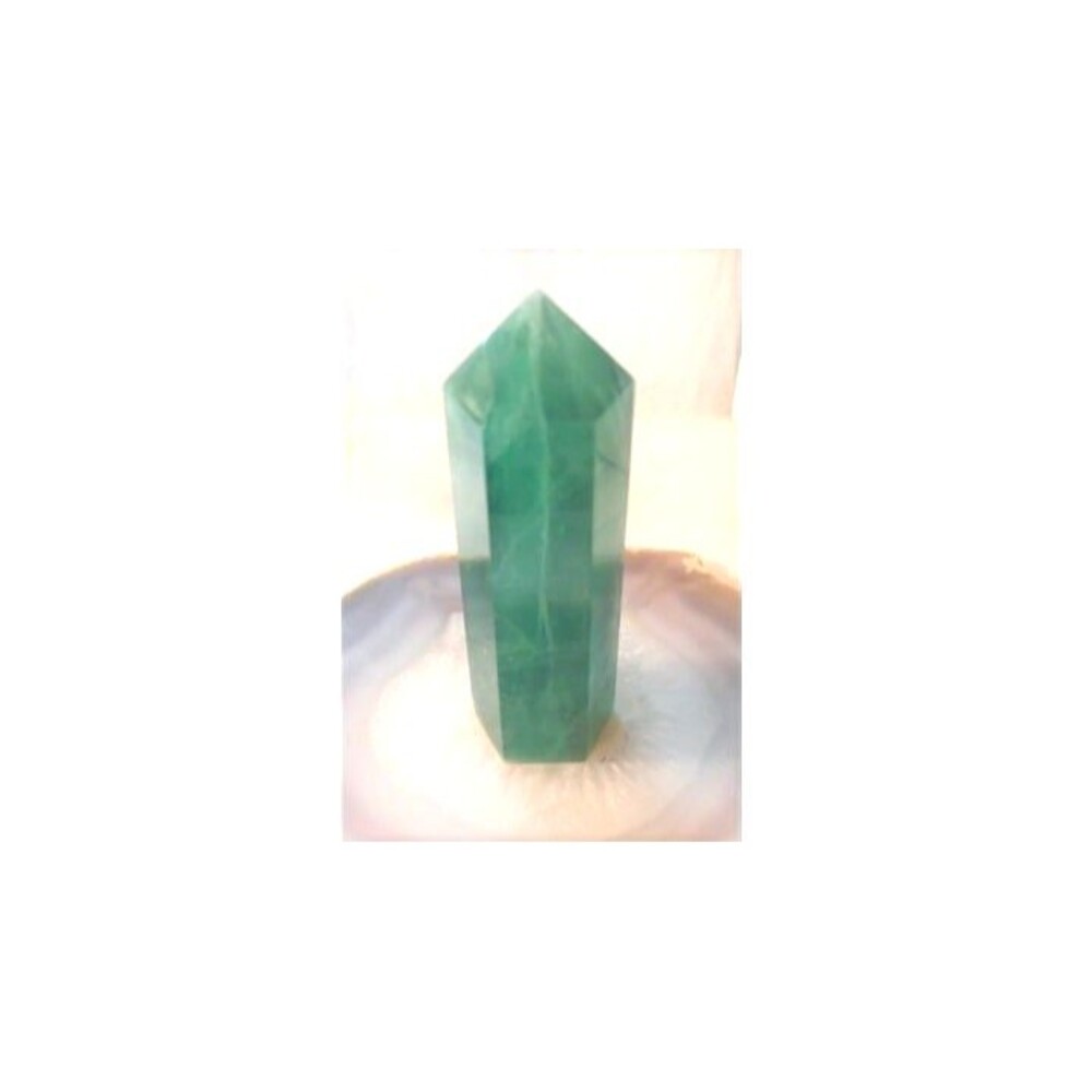 Green Fluorite Point